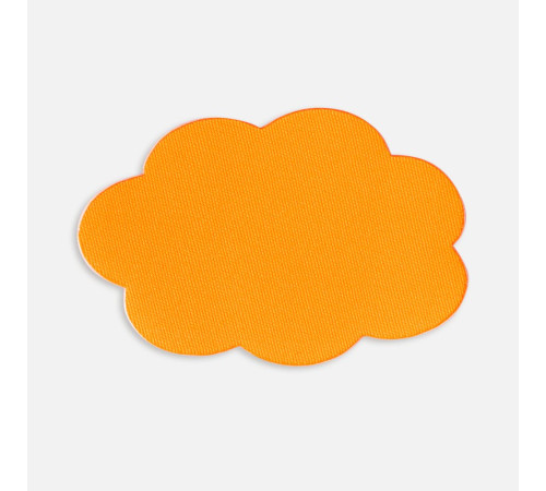 Наклейка тканевая Lunga Calum, L, оранжевый неон