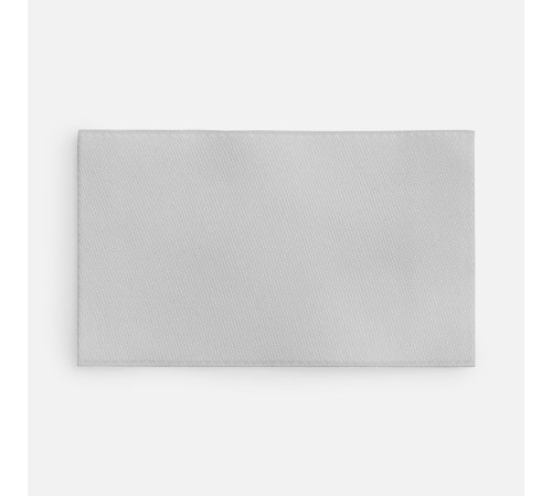 Лейбл тканевый Epsilon, M, светло-серый