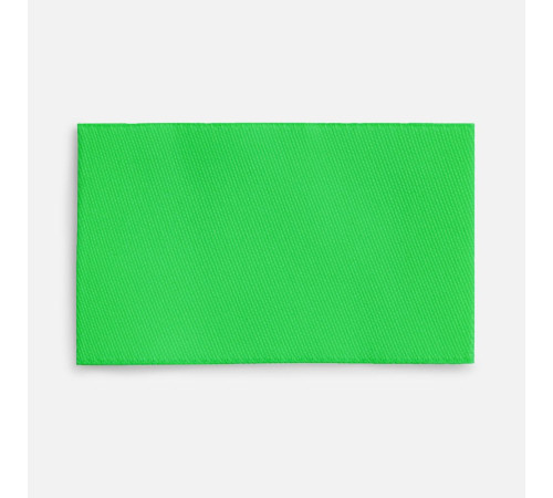 Лейбл тканевый Epsilon, M, зеленый неон