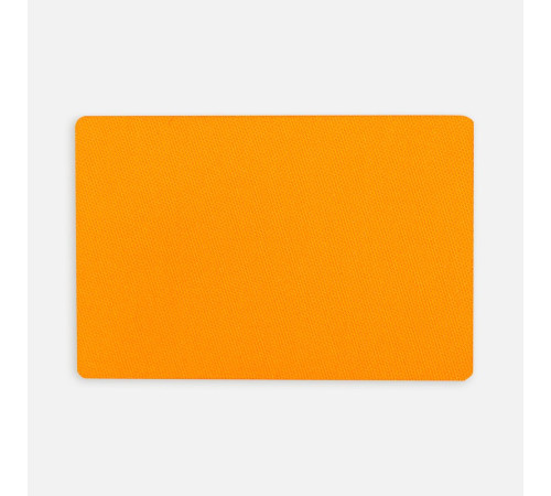 Наклейка тканевая Lunga, L,оранжевый неон