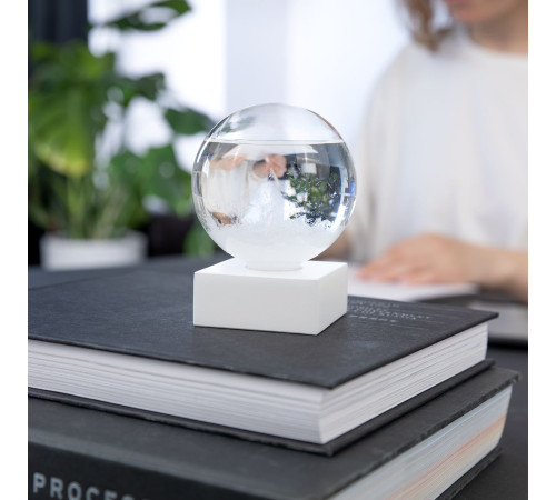 Штормгласс Mystery, белый