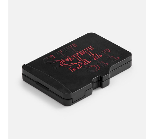 Футляр для карт памяти и SIM-карт Multitask, черный