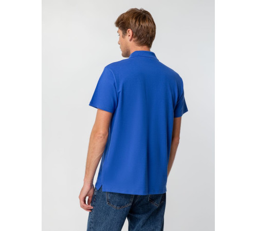 Рубашка поло мужская Spring 210, ярко-синяя (royal)