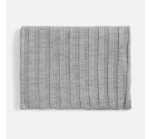 Шарф Metelitsa, серебристо-серый меланж