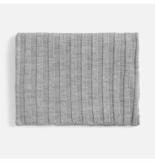 Шарф Metelitsa, серебристо-серый меланж