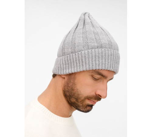 Шапка Bellish, светло-серый меланж