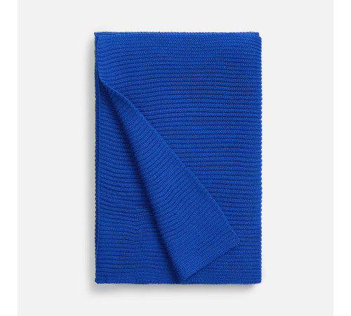 Шарф Nobilis Mono, ярко-синий