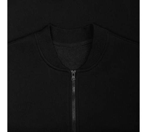 Бомбер унисекс Estado, черный