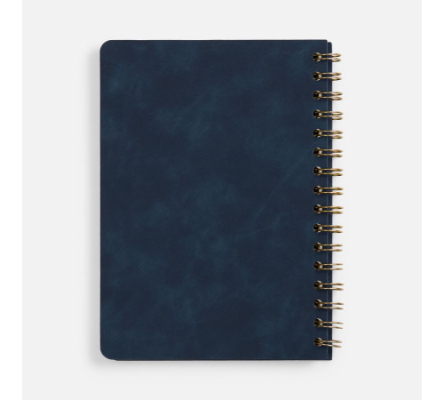 Ежедневник Spiral, недатированный, синий