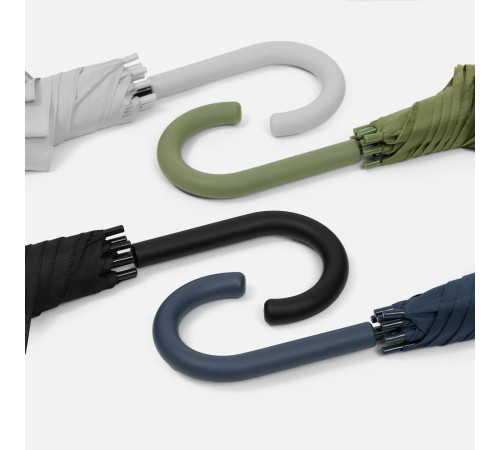 Зонт-трость Jolly Brolly, светло-серый