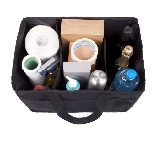 Органайзер в багажник автомобиля Carry, черный