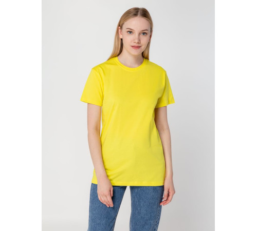 Футболка унисекс T-Bolka 160, желтая