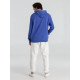 Толстовка с капюшоном унисекс Hoodie, ярко-синий меланж