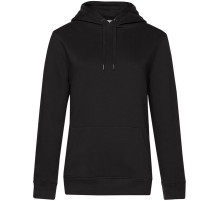 Толстовка с капюшоном женская Queen, черная