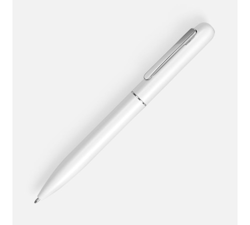 Ручка шариковая Scribo, матовая белая