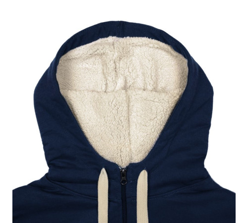 Толстовка на молнии Kulonga Sherpa, темно-синяя