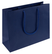 Пакет бумажный Porta S, горизонтальный, благородный синий