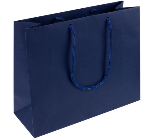 Пакет бумажный Porta S, горизонтальный, благородный синий