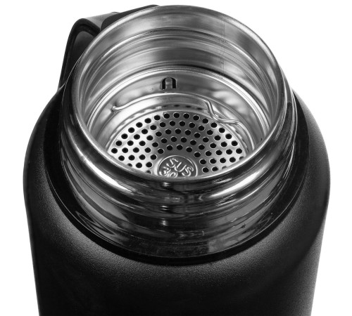 Термос с ситечком Hoffell, черный