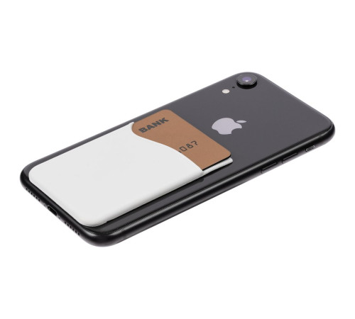 Чехол для карты на телефон Shelley, белый