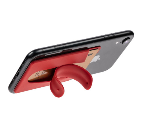 Чехол для карты на телефон Carver, красный