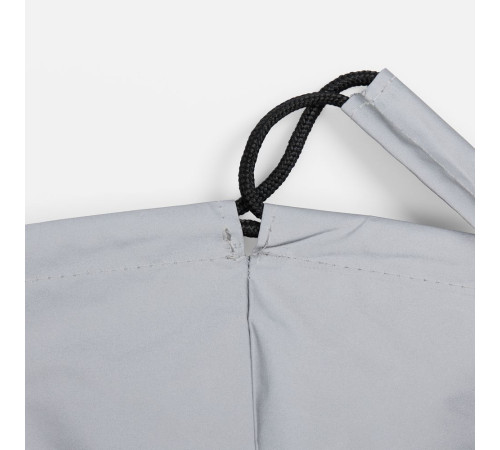 Детский рюкзак-мешок Manifest из светоотражающей ткани, серый