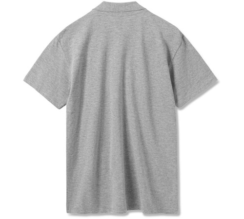 Рубашка поло мужская Summer 170, серый меланж