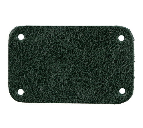 Лейбл кожаный Beta, S, зеленый