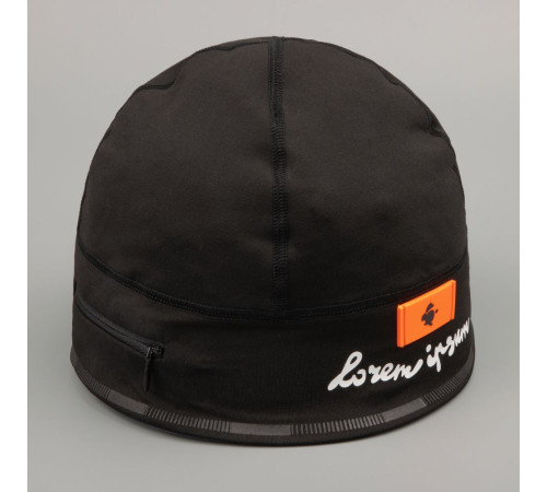 Лейбл из ПВХ Dzeta, S, оранжевый неон