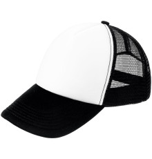 Бейсболка Sunbreaker, черная с белым