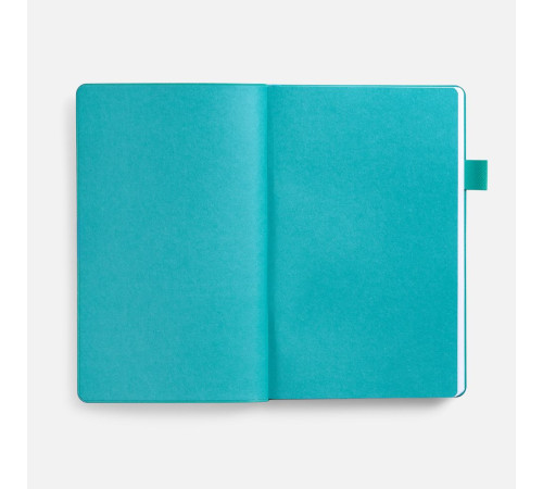 Ежедневник White Shall, недатированный, бело-бирюзовый