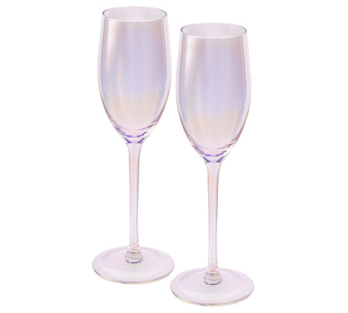 Набор из 2 бокалов для шампанского Perola