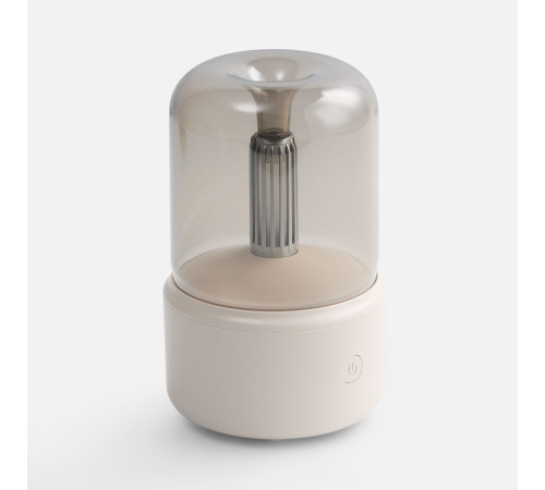 Увлажнитель-ароматизатор с подсветкой mistFlicker, молочно-белый