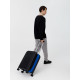 Чемодан Platta, черный с синим