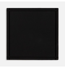 Лейбл из ПВХ Dzeta, L, черный