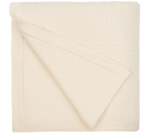 Плед Ornato, молочно-белый (ванильный)