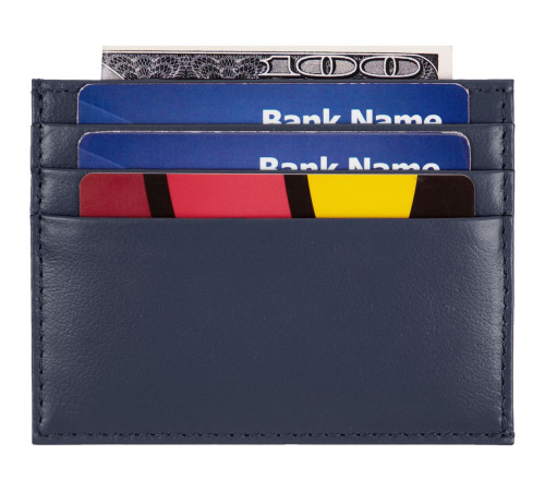 Чехол для карточек Top, синий