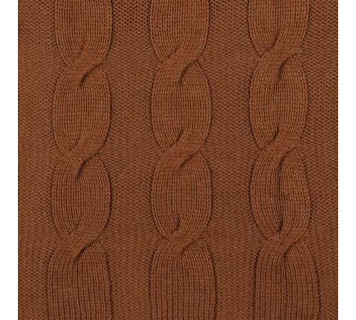 Плед Snefald, коричневый (темное золото)