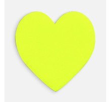 Наклейка тканевая Lunga Сor, M, желтый неон