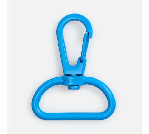 Застежка-карабин Snap Hook, L, голубая