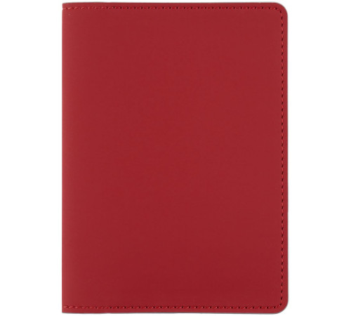 Обложка для паспорта Shall Simple, красный