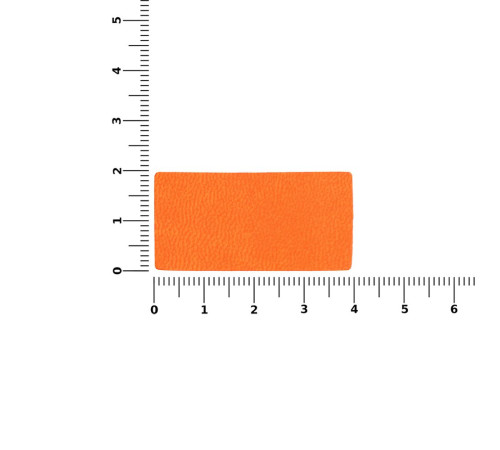 Лейбл Listra Latte, XS, оранжевый