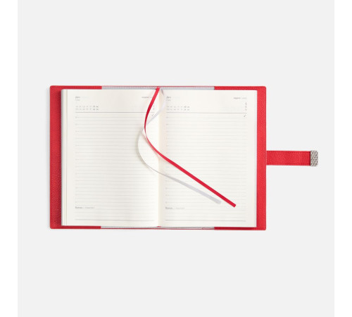 Ежедневник Repute, недатированный, красный