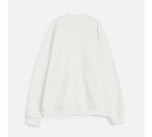 Бомбер унисекс Townie, молочно-белый