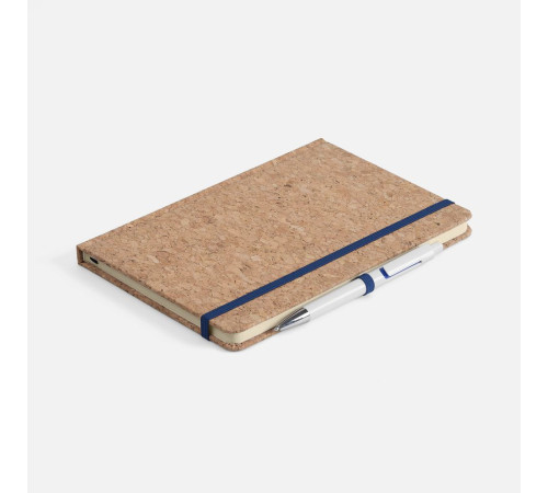 Блокнот Corkfolio, синий