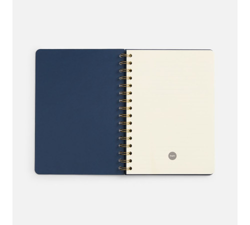 Ежедневник Spiral, недатированный, синий