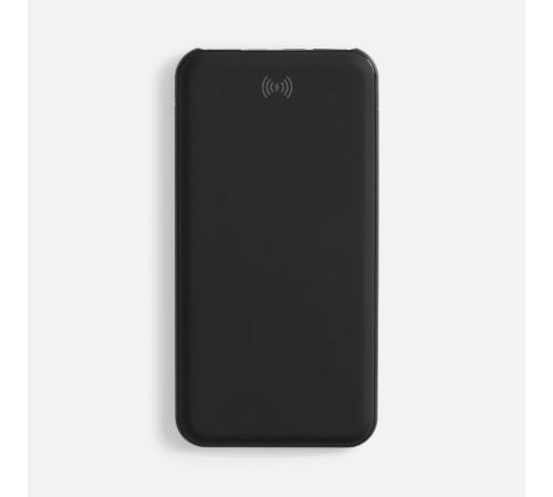 Аккумулятор с беспроводной зарядкой All Day Wireless, 10000 мАч, черный