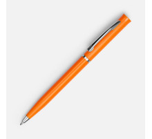 Ручка шариковая Euro Chrome, оранжевая