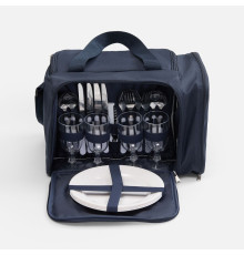 Набор для пикника Campello на 4 персоны, темно-синий