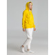 Толстовка на молнии с капюшоном Unit Siverga, желтая